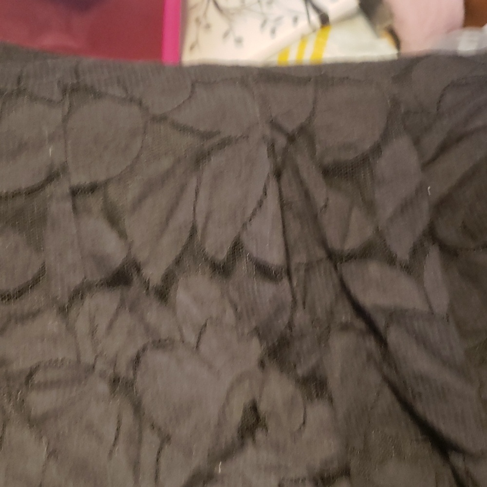 Black torrid ruffled skort no tags but never worn